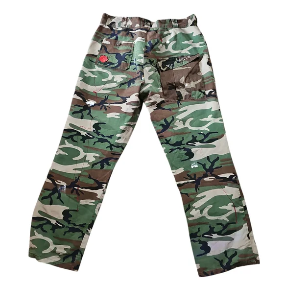 NORMA and MayMe military trousers (Make love not War)